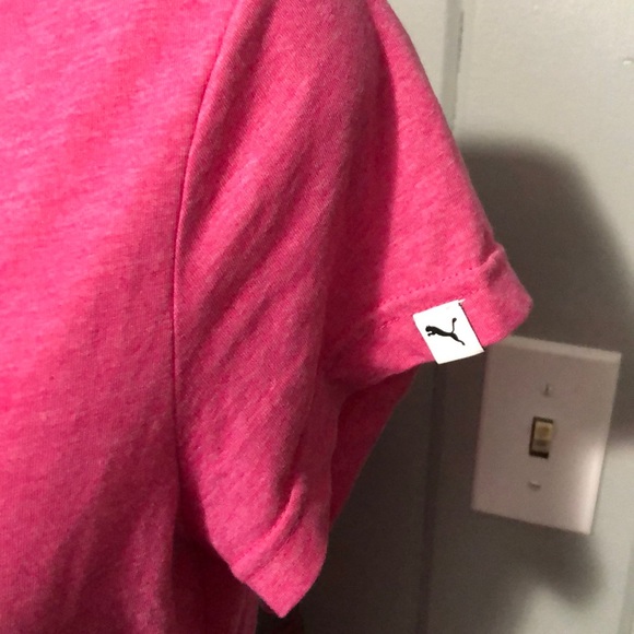 Puma pink tee size small - Picture 3 of 6